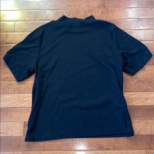 Black Mock Neck Tee (2 for $12 💰)